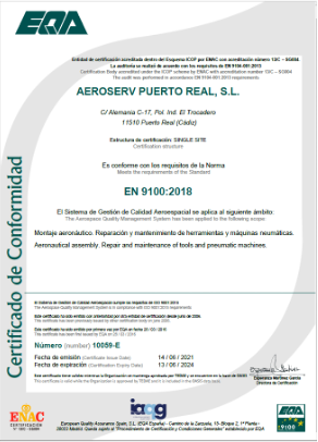 Certificación EN 9100:2018